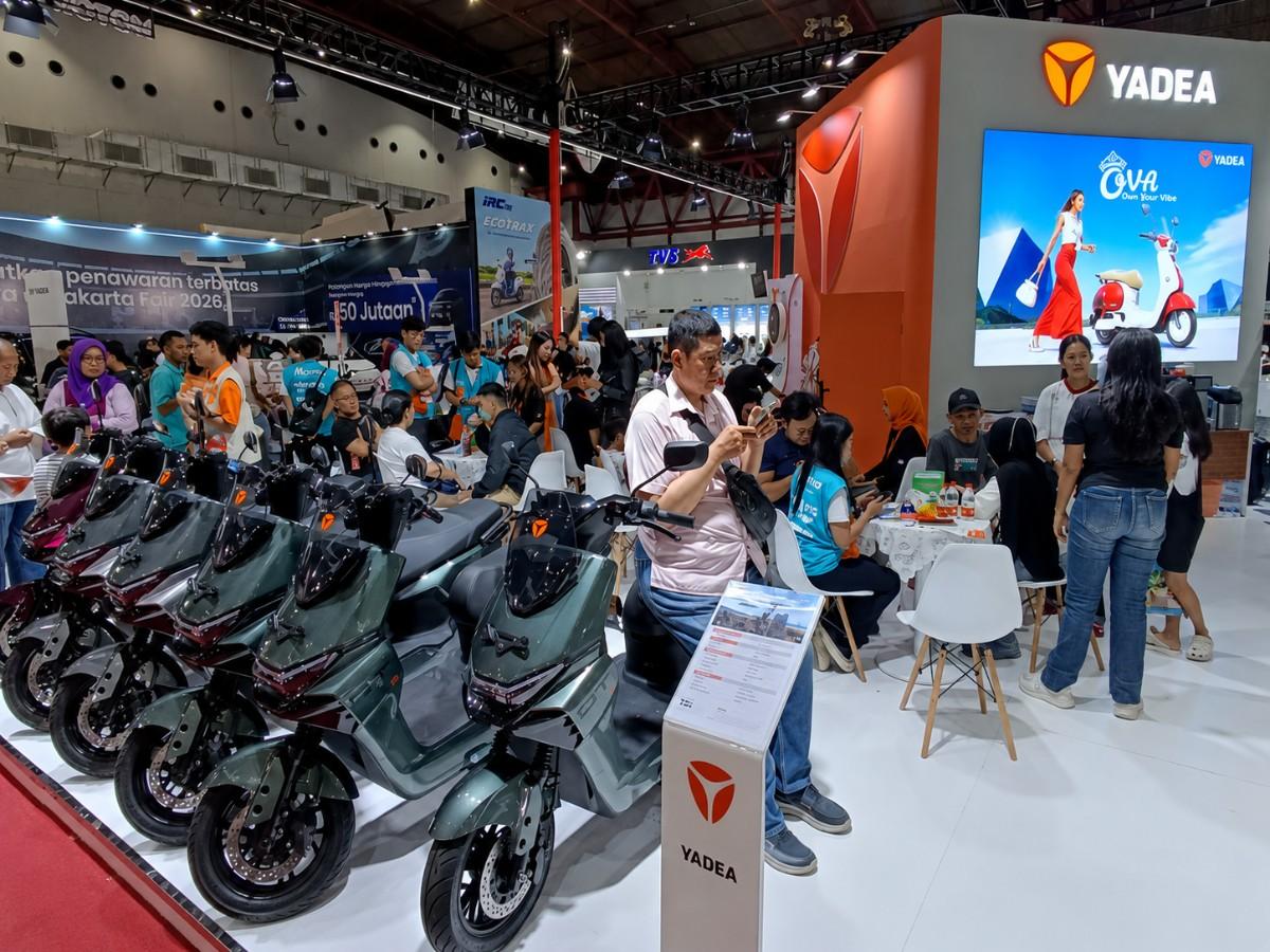 Besok Terakhir PRJ 2026! Yadea Kasih Promo Gila-gilaan, Benefit Tembus Rp10 Juta