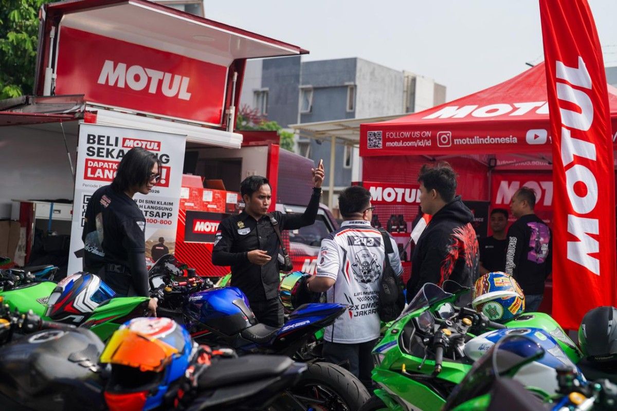 Meriahkan Mozia MotoFest 2026, Motul Ajak Komunitas Kawasaki Coba Pelumas KPO 10W40