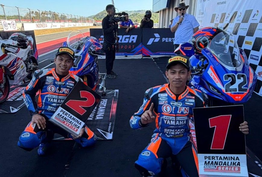 Luar Biasa! Pasukan Yamaha Kuasai Puncak Klasemen Mandalika Racing Series 2026