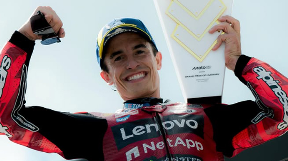 Menang di MotoGP Hungaria 2026, Marc Marquez Naik Tiga Peringkat di Klasemen MotoGP 2026