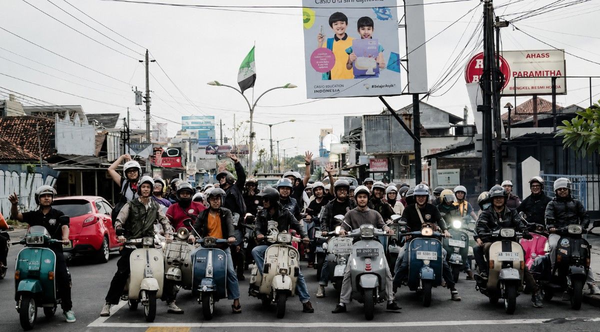Pecinta Vespa Merapat!  Jogja Scooter Parade 2026 Siap Digelar Besok, Ada Lucky Draw Dua Vespa Klasik