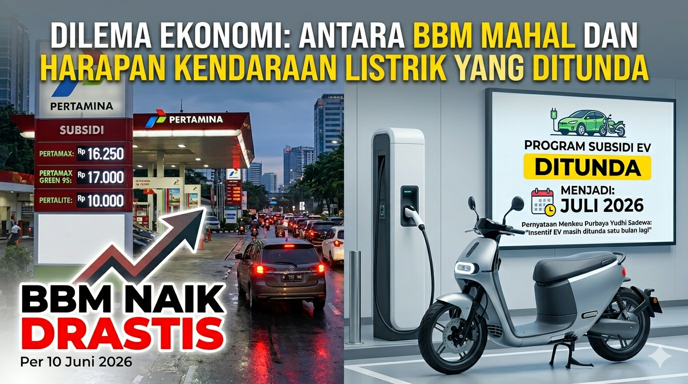 BBM Naik Drastis, Bagaimana Nasib Rencana Subsidi Kendaraan Listrik yang Dinantikan Masyarakat?