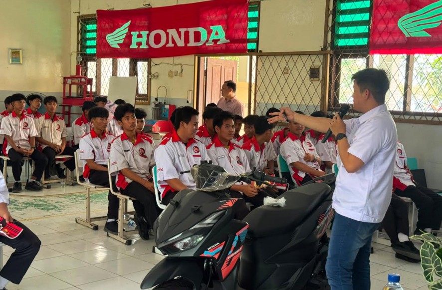 Astra Honda Berbagi Ilmu, Cara Honda Siapkan Siswa SMK Hadapi Dunia Industri