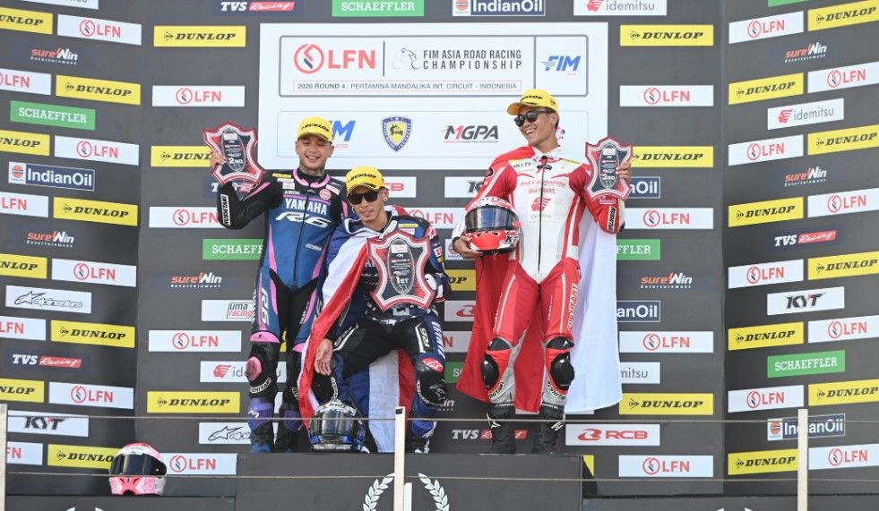 Herjun Atna Firdaus Rebut Podium SS600 ARRC Mandalika 2026