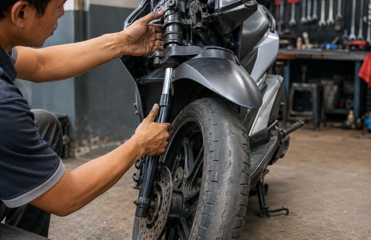 Komstir Motor Oblak Ternyata Bisa Bikin Ban Depan Cepat Aus, Ini Penjelasannya