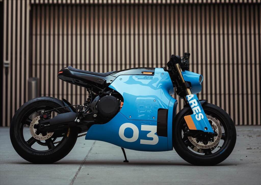 Motor Listrik Konsep Jadi Kenyataan, Real Motors ARES Tampil dengan Gaya Neo Cafe Racer