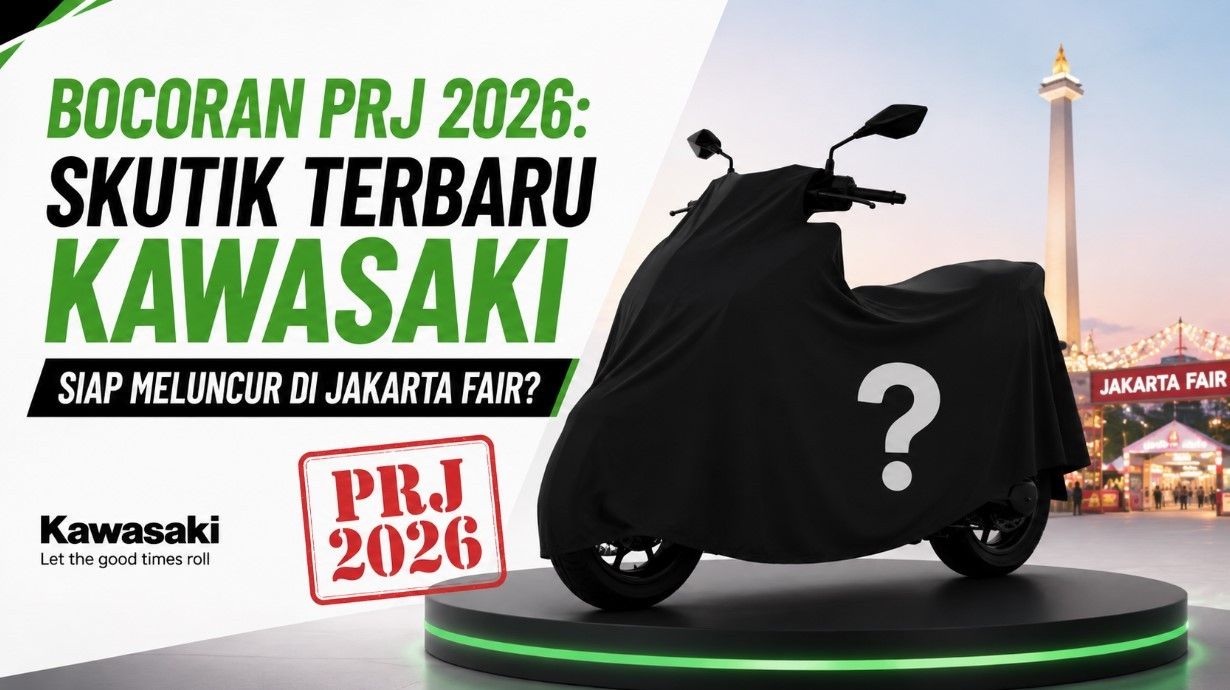 Bocoran PRJ 2026: Benarkah Skutik Terbaru Kawasaki Siap Meluncur di Jakarta Fair?