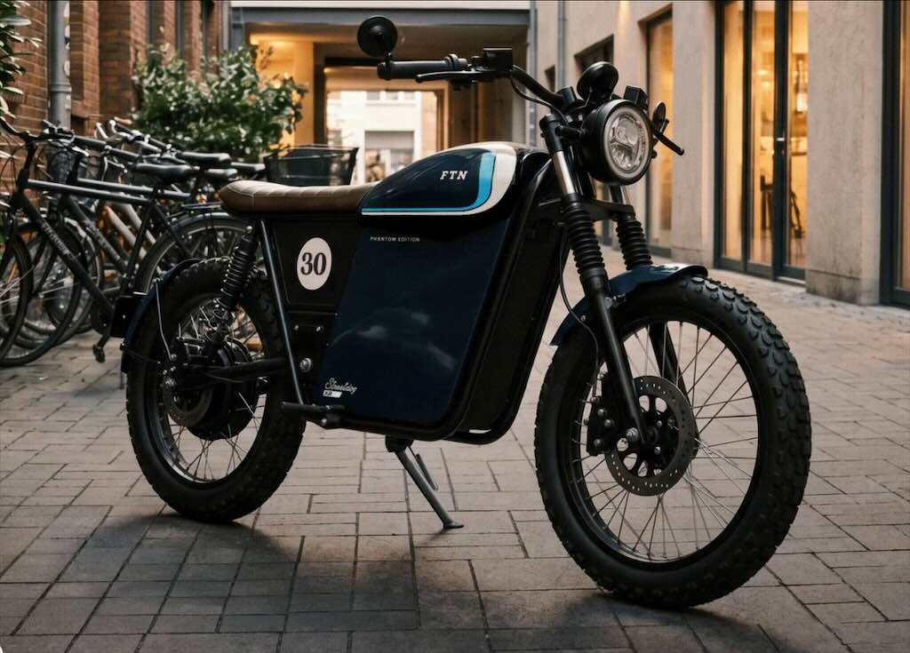 FTN Motion Streetdog Phantom, Motor Listrik Asal Selandia Baru yang Cuma Diproduksi 30 Unit