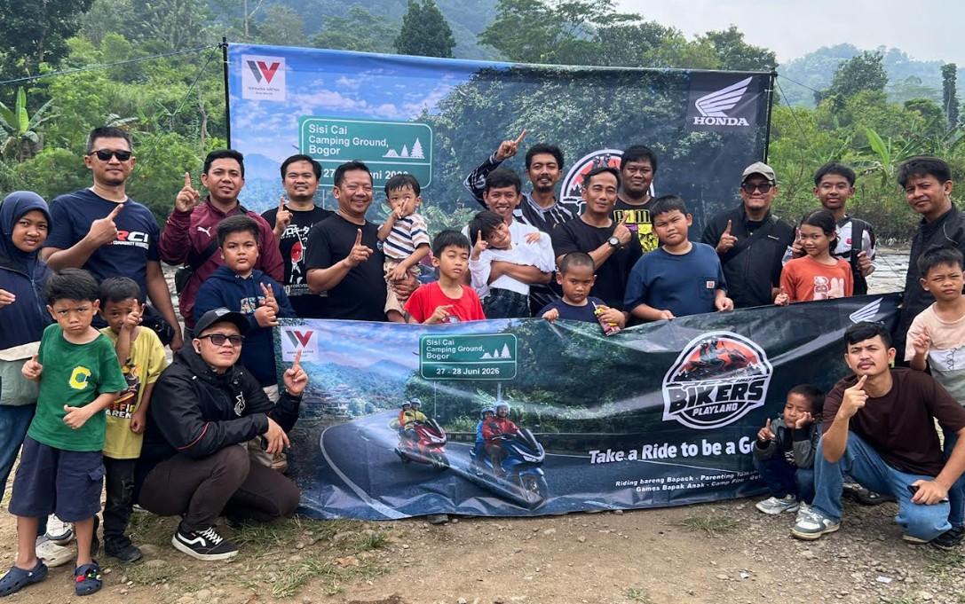 PCX Bikers Playland, Cara Wahana Honda Pererat Kedekatan Ayah dan Anak