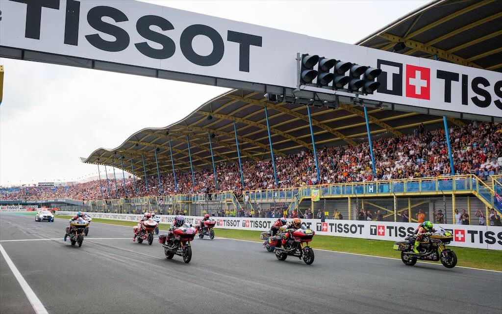 Andrea Iannone Sukses Raih Dua Podium Di Harley-Davidson Bagger World Cup Assen