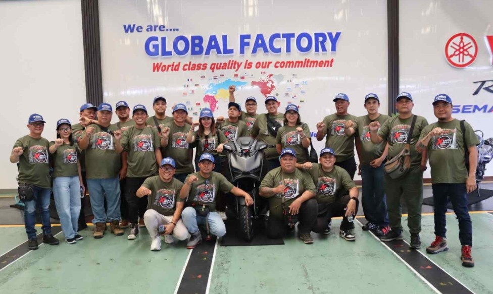 Komunitas XMOC Bali Dapat Kesempatan Langka Kunjungi Pabrik Yamaha di Pulogadung