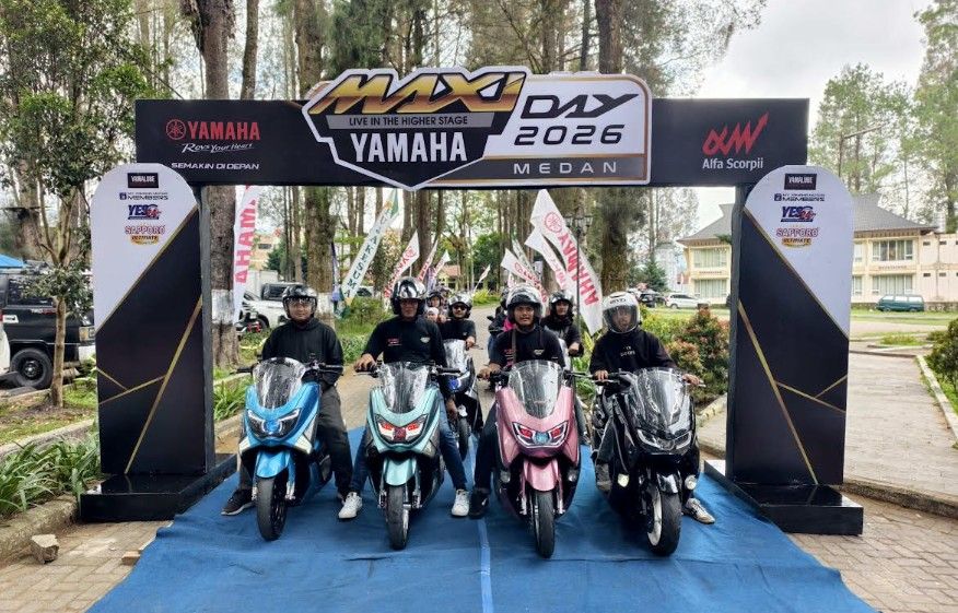MAXI Yamaha Day 2026 Berastagi Diserbu 3.000 Pengunjung, Pecahkan Rekor Peserta!