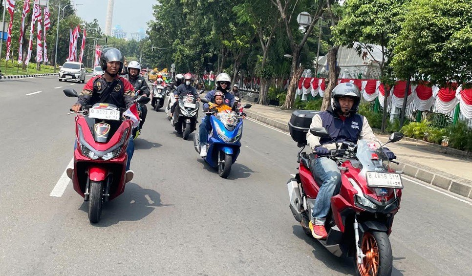 Honda Community Convoy Merdeka 2026, Riding Sambil Napak Tilas Sejarah Jakarta