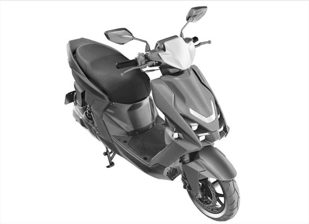 Bocor Gambar Paten Skuter Listrik Terbaru Yamaha, Pakai Baterai Lepas Pasang?