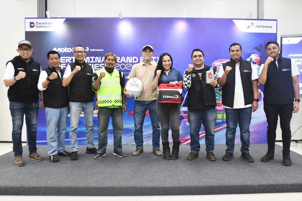 Pertamina Lepas 120 Komunitas Motor Touring ke Mandalika Sambut MotoGP Indonesia 2026