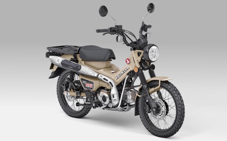 Honda CT125 Dapat Warna Baru Matte Fresco Brown, Segini Banderolnya