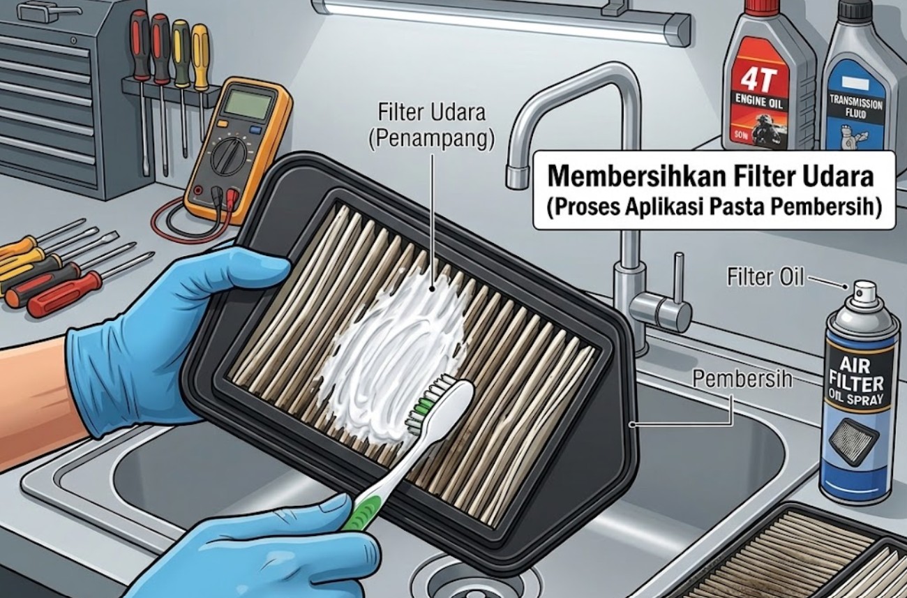 Jangan Sampai Keliru, Filter Udara Jenis Ini Ternyata Tidak Boleh Dicuci