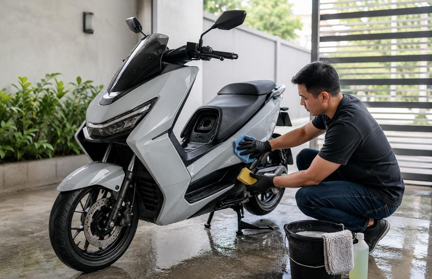 Jangan Asal Semprot! Ini Bagian Motor Listrik yang Gak Boleh Kena Air Berlebih Saat Dicuci