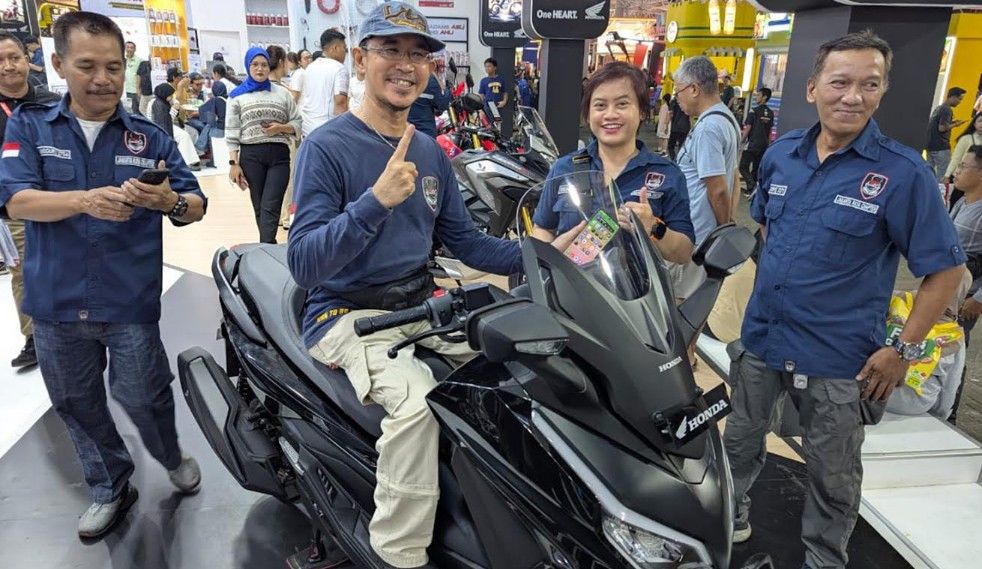 Booth Honda Jadi Magnet Komunitas di Jakarta Fair 2026, Diserbu Ratusan Bikers