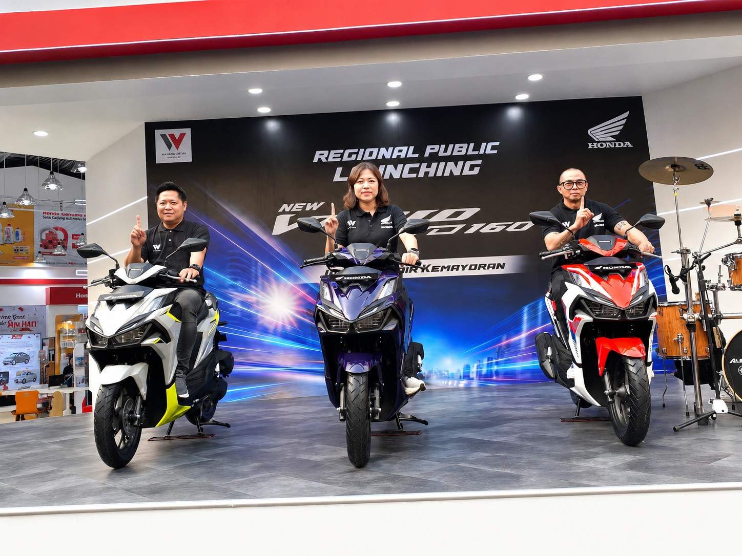 Honda Vario EVO 160 Mejeng di Jakarta Fair 2026, Cek Harga dan Pilihan Warnanya!