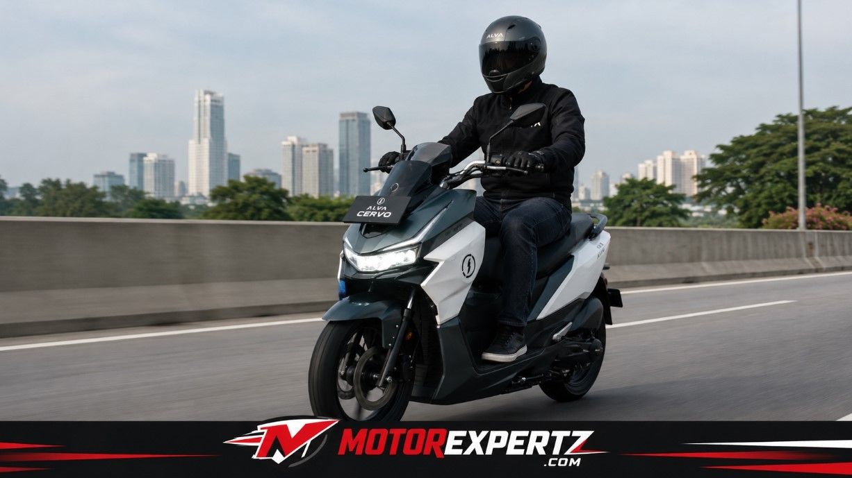 Uji Jarak Tempuh Motor Listrik ALVA Cervo Juni 2026: Kuat Jakarta–Bogor Tanpa Cas di Jalan?