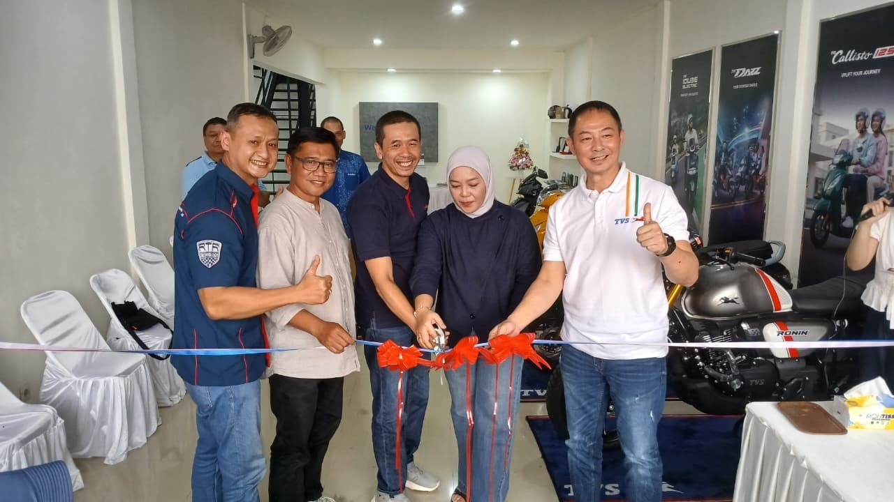 Re-Opening Dealer TVS Padalarang, Layanannya Kini Makin Lengkap