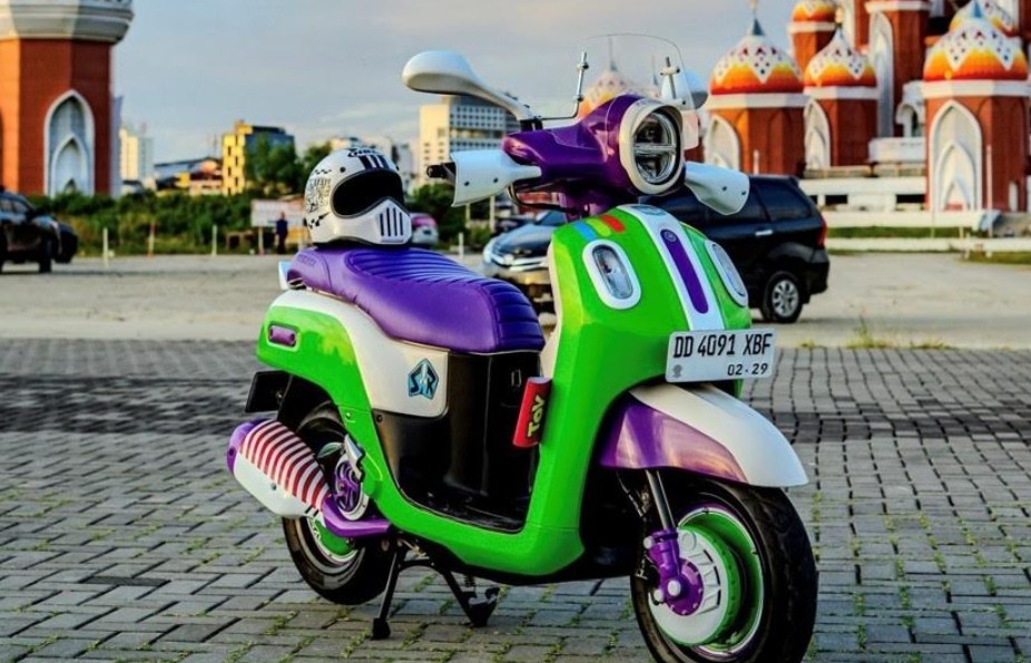 Deretan Modifikasi Yamaha Fazzio Hybrid, Buktikan Skutik Stylish Bisa Banyak Gaya
