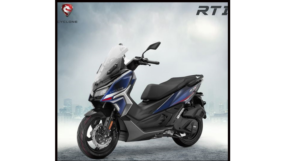 Cyclone R1 150, Skutik Bergaya Adventure dengan Fitur Melimpah