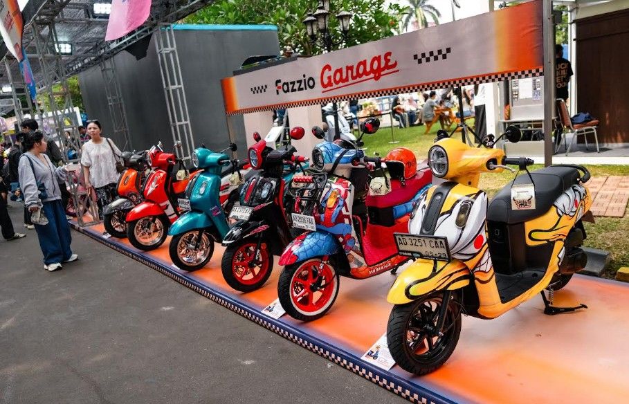 Ini Dia Deretan Modifikasi Yamaha Fazzio Hybrid Paling Hype di CLASSY Modifest 2026