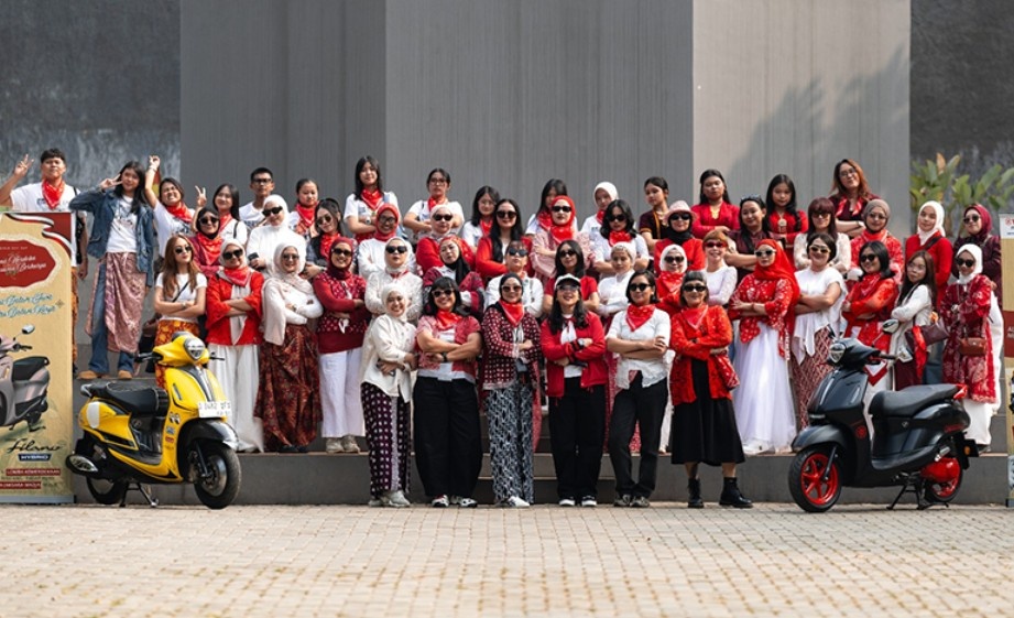 Bukan Sekadar Konvoi, Yamaha Bikin Perayaan Kemerdekaan Makin Seru Bareng Pengguna MAXi, Classy dan GEAR ULTIMA