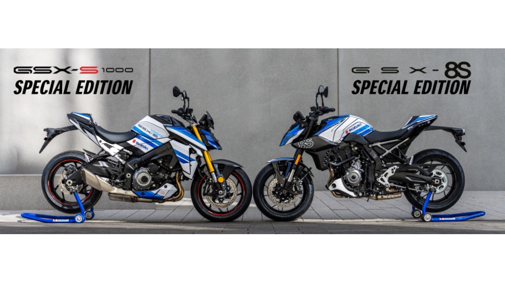 Suzuki GSX-8S dan GSX-S1000 Edisi Khusus Meluncur di Jerman, Cuma 50 Unit