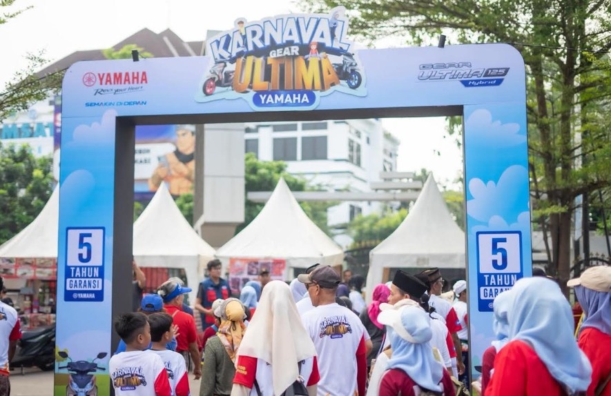 Rayakan HUT RI ke-81, Yamaha Gelar Karnaval GEAR ULTIMA di 9 Kota! Banyak Acara Seru