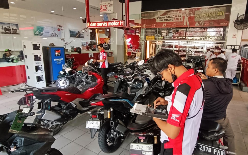 Promo Harpelnas, AHASS Jakarta - Tangerang Kasih Diskon Servis Matic Honda 20 Persen