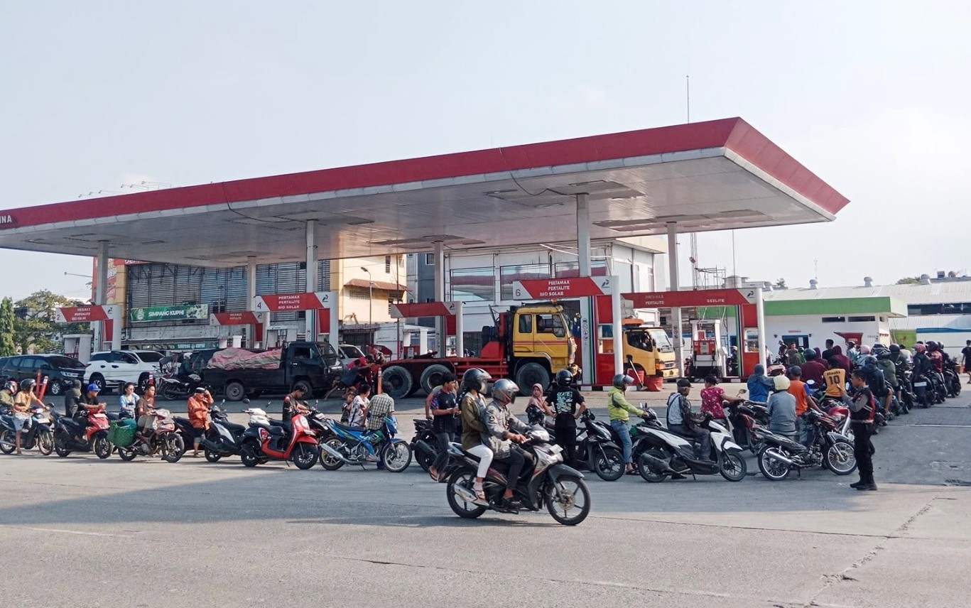 Antrean BBM di SPBU Medan Mulai Reda, Pertamina Pastikan Stok Kembali Normal
