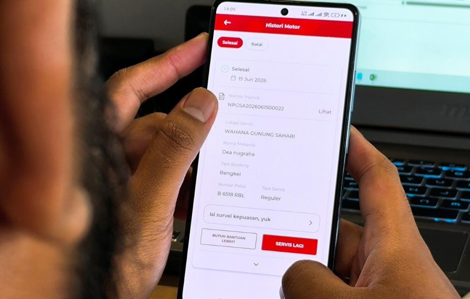 Lupa Terakhir Servis Motor Honda? Tenang Bradsis, Sekarang Bisa Dicek Lewat Aplikasi WANDA