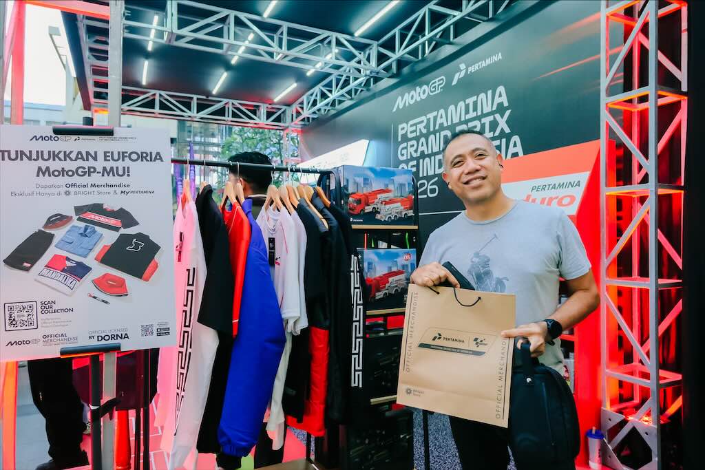 Dukung Mario Aji dan Veda Ega, Bright Store Hadirkan Official Merchandise MotoGP Mandalika 2026