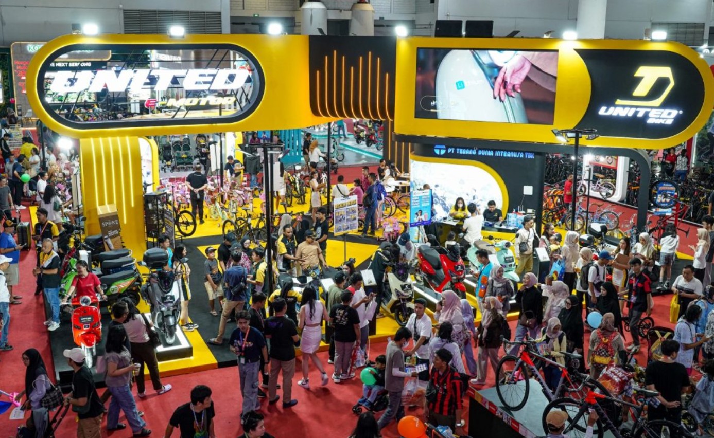 United E-Motor Tawarkan Diskon Motor Listrik Hingga 50% dan Promo Eksklusif di Jakarta Fair 2026