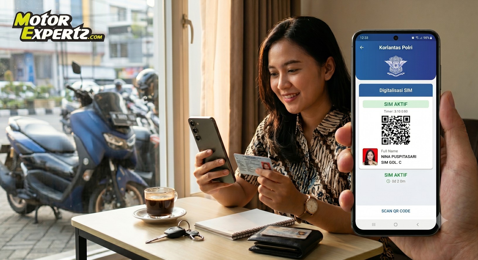 Sudah Tak Perlu ke Satpas, Begini Cara Praktis Mengaktifkan SIM Digital Lewat Ponsel