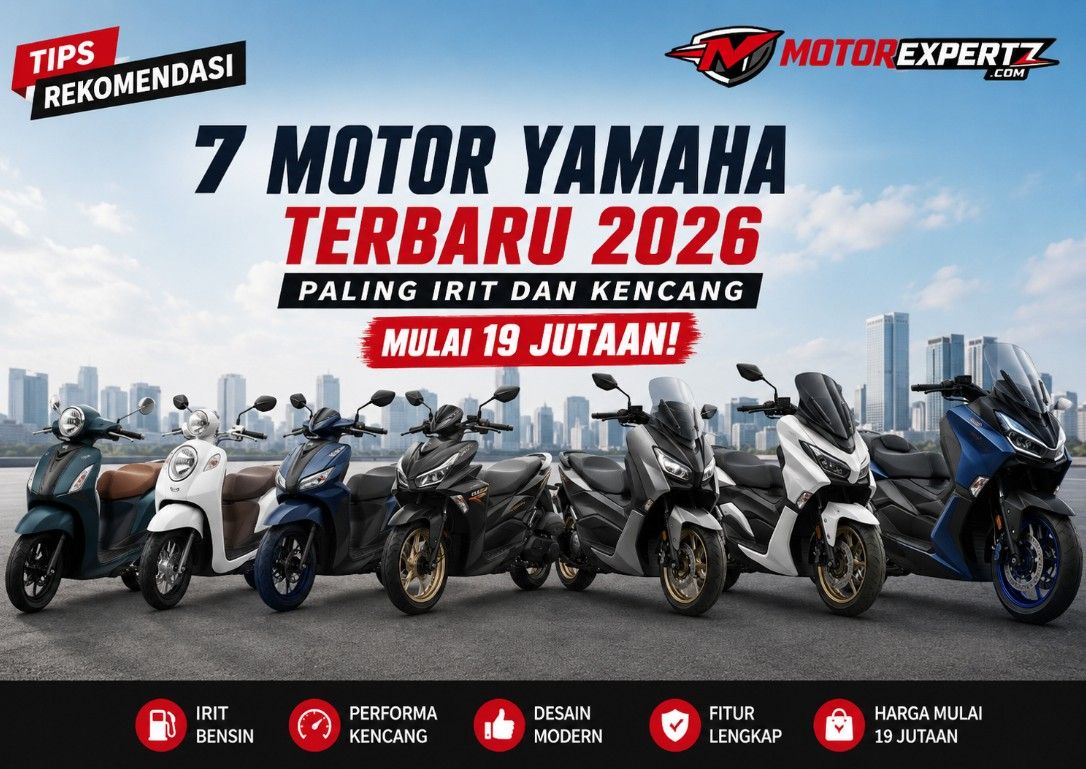7 Motor Yamaha Terbaru 2026 Paling Irit dan Kencang, Mulai 19 Jutaan!