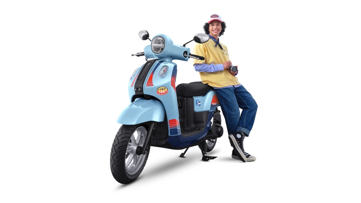 Yamaha Rilis Fazzio Special Edition Sunset Blue