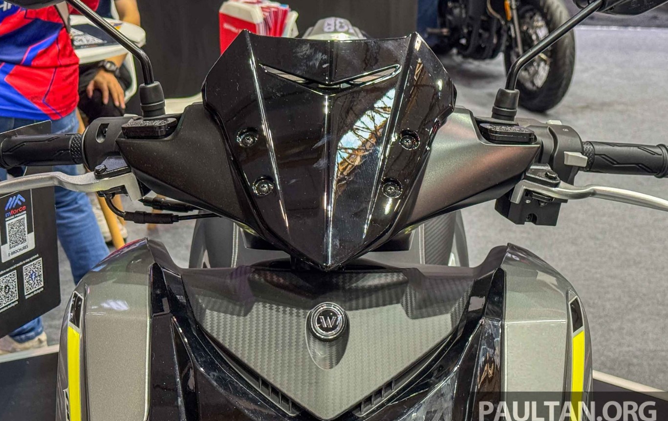 Skutik 200cc Baru dari Malaysia, WMoto Griffin 205 2026 Hadir dengan Wajah Mirip Yamaha Aerox Alpha