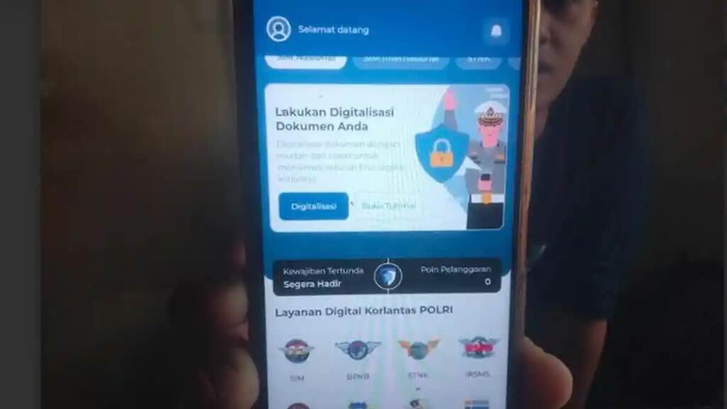 Praktis dan Aman, Begini Cara Registrasi SIM Digital Melalui Aplikasi Digital Korlantas Polri