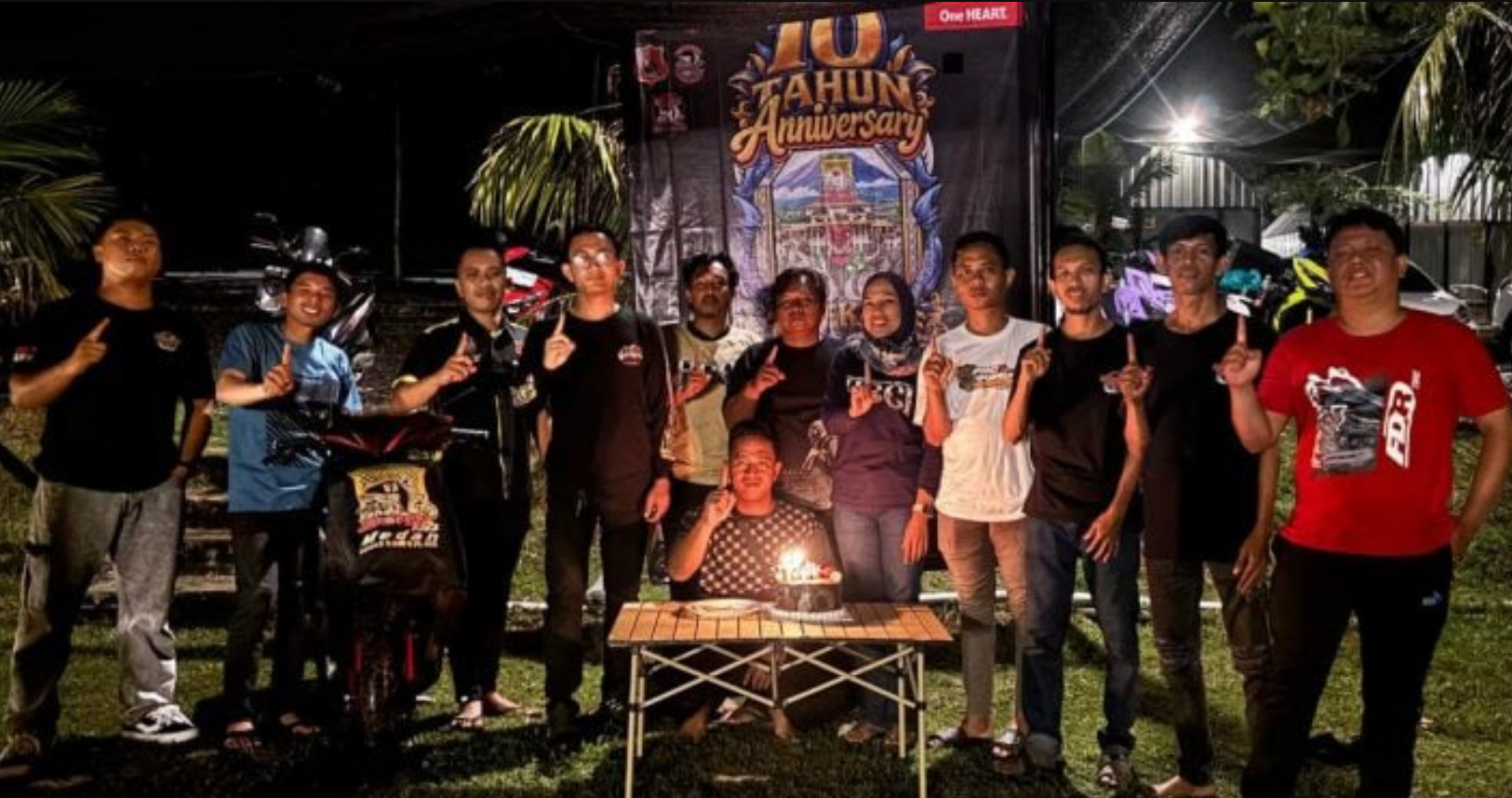 Rayakan 1 Dekade, Komunitas Honda BeAT Club Medan Gelar Gathering hingga Camping