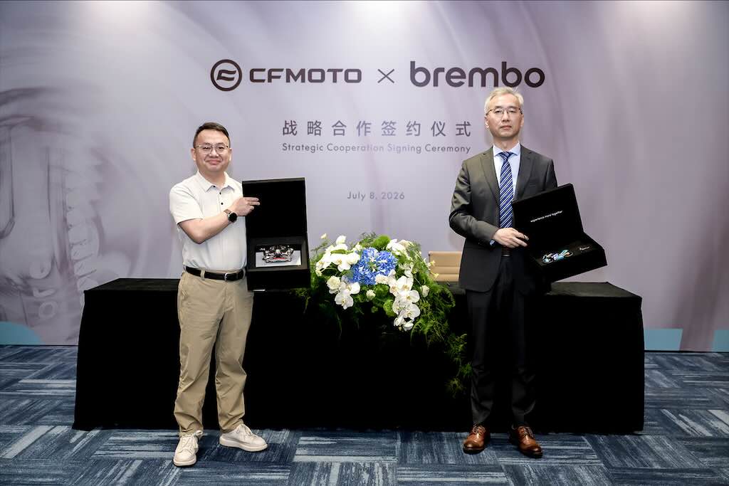 CFMoto dan Brembo Berkolaborasi Kembangkan Sistem Pengereman untuk Motor Generasi Terbaru