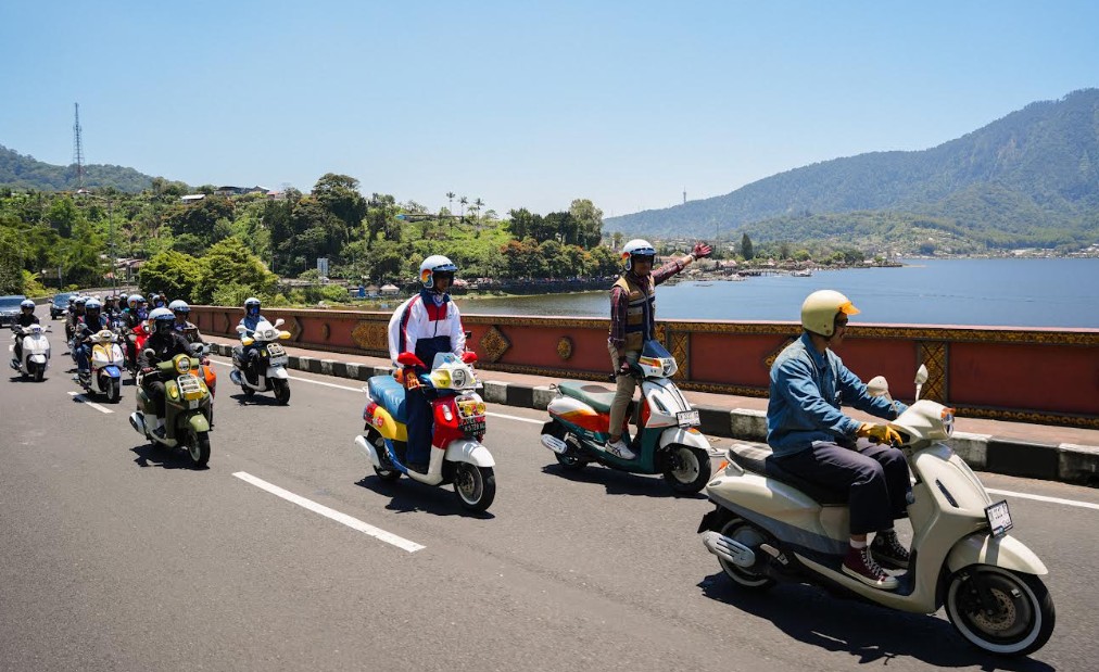 Clan of Classy Vol.3 Gas ke Bali, Yamaha Fazzio Hybrid dan Grand Filano Hybrid Diajak Eksplor Bedugul hingga Pantai Pasut