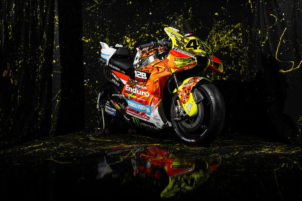 Livery Garuda Hiasi Motor Pertamina Enduro VR46 Racing Team di MotoGP Mandalika 2026