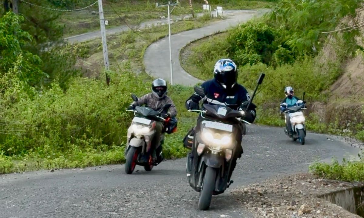 Yamaha GEAR ULTIMA Digeber 500 Km Makassar-Toraja, Buktikan Skutik Multiguna Bisa Diajak Bertualang