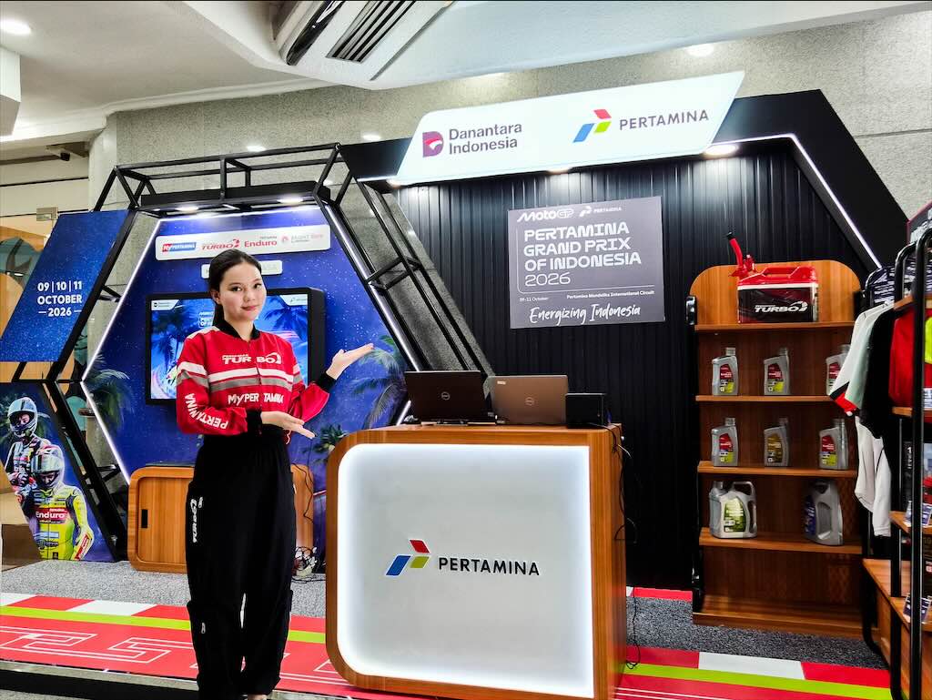 Pertamina GP Corner Hadir di Jakarta, Jual Official Merchandise MotoGP Mandalika 2026