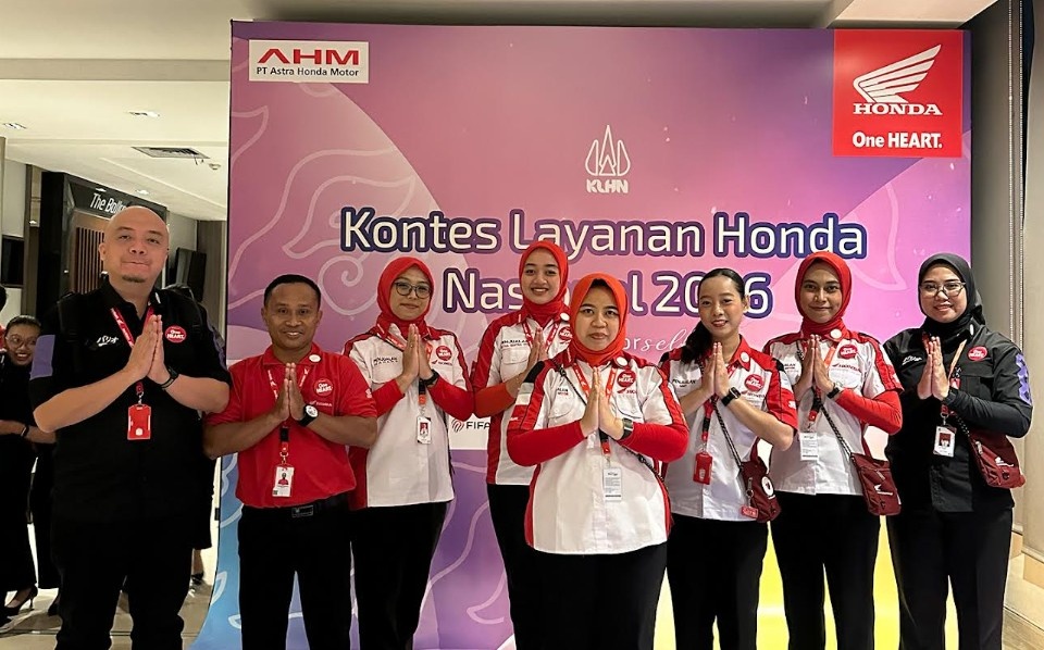 Wahana Honda Sabet Juara Nasional Kategori Team Leader KLHN 2026