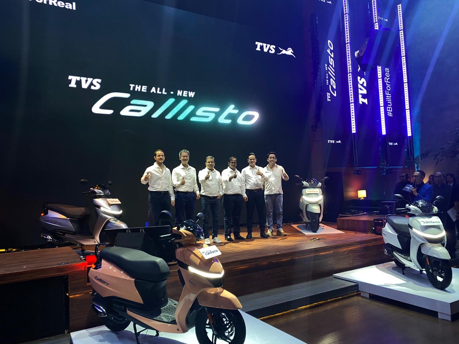 TVS The All New Callisto 110 Resmi Meluncur di Indonesia, Ini Detail Ubahannya